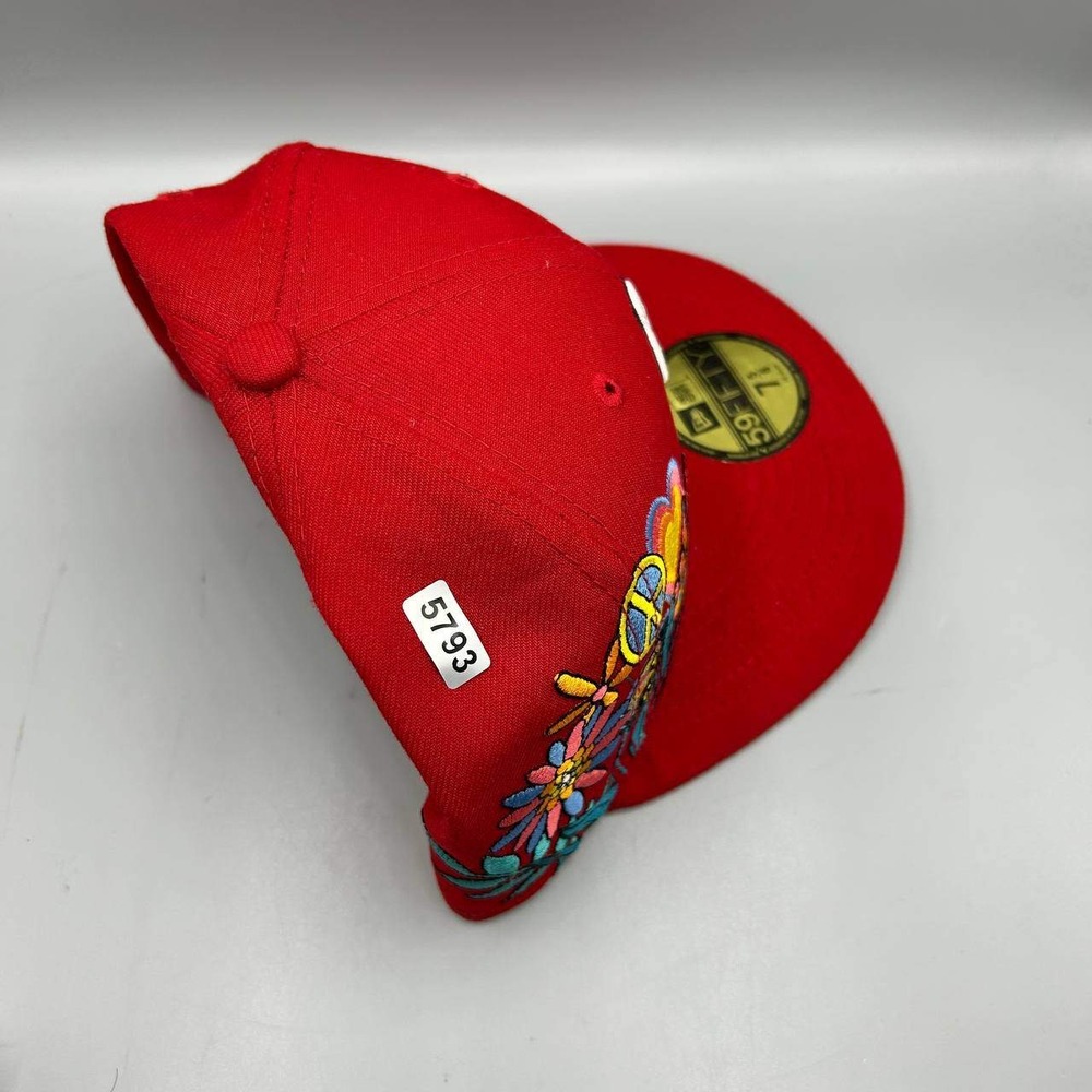 St. Louis Cardinals Hat Men 7 5/8 Champions Groovy 59Fifty New Era Fitted Cap - Picture 10 of 10
